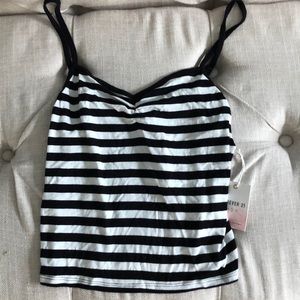 brand new b/w striped tank top.